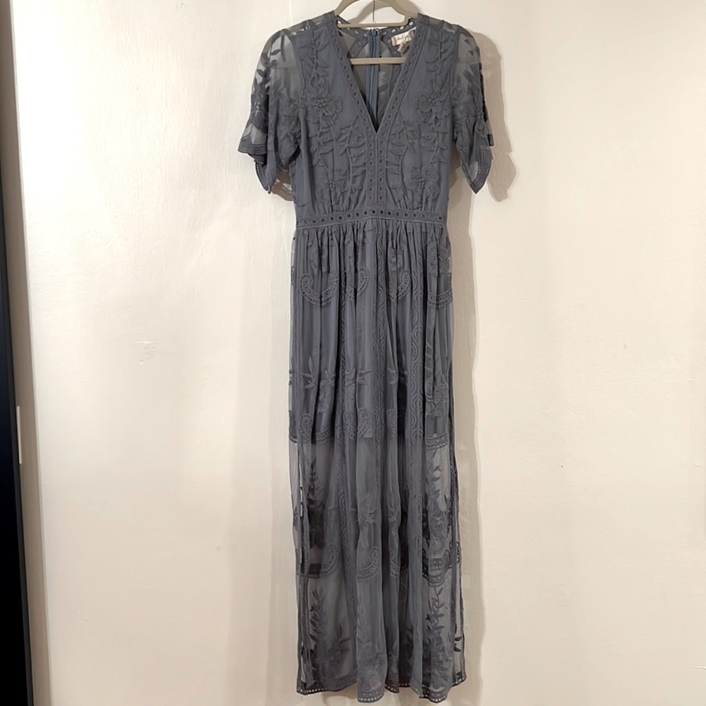 Blue Lace dress